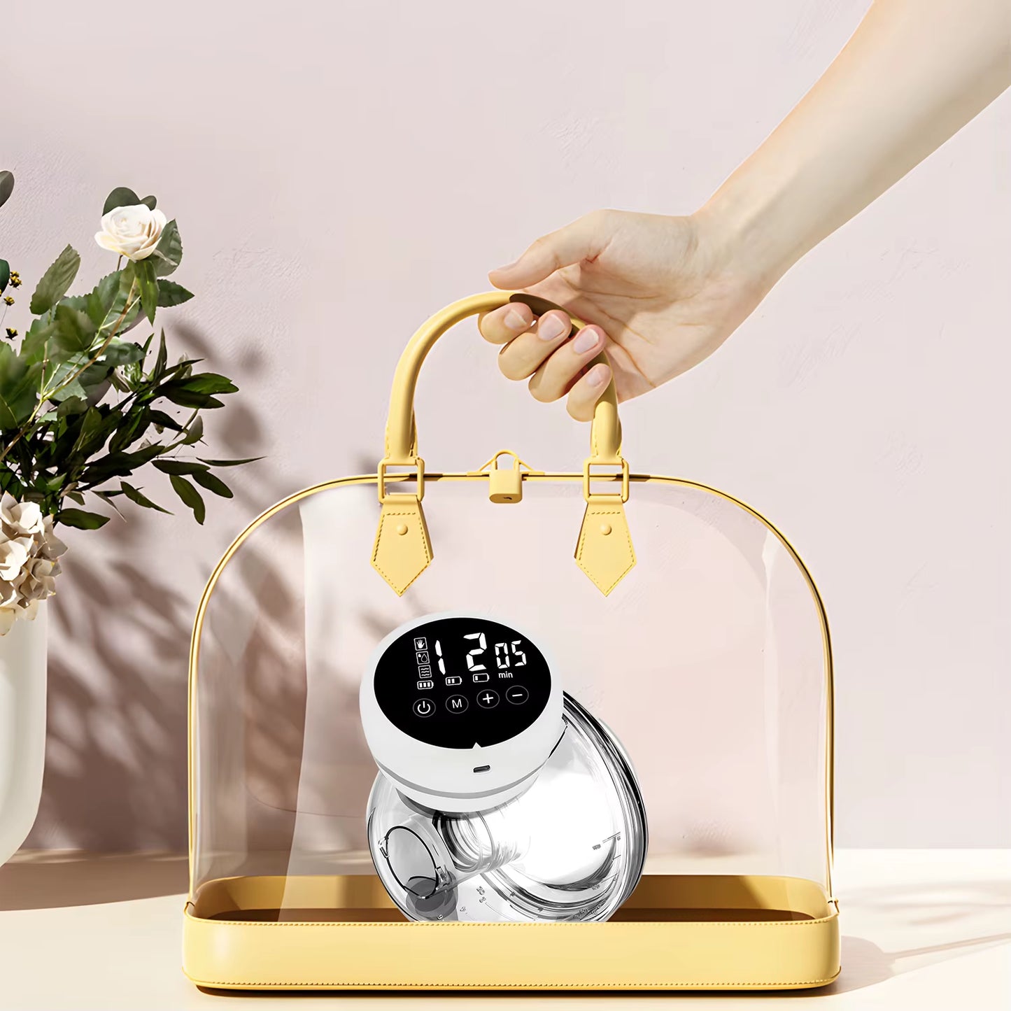 tire lait portable
