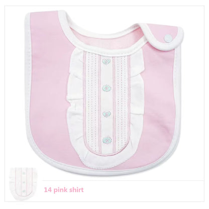 Baby Bibs Waterproof Cloth Bandana 100% Cotton High Quality Babadores Para Bebe Infant Saliva Towel for Boys and Girls KF981