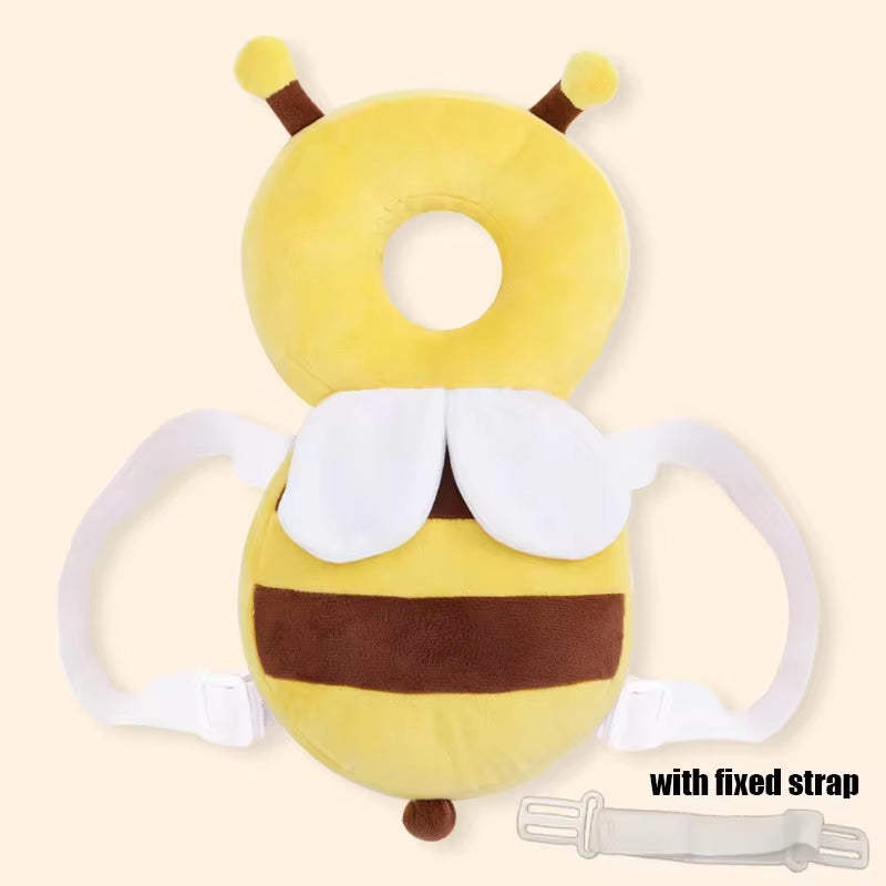 Coussin de Protection pour la Tête de Bébé – Oreiller Anti-Chute pour l’Apprentissage de la Marche, Sécurité Arrière, Design Mignon