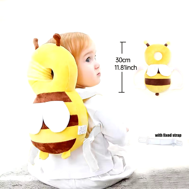 Coussin de Protection pour la Tête de Bébé – Oreiller Anti-Chute pour l’Apprentissage de la Marche, Sécurité Arrière, Design Mignon