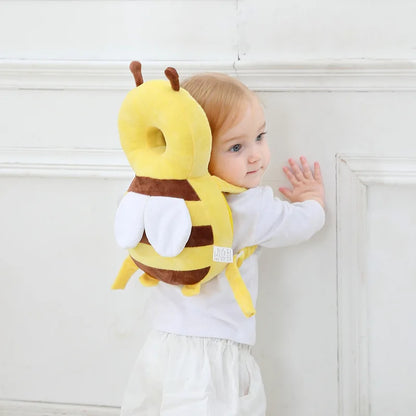 Coussin de Protection pour la Tête de Bébé – Oreiller Anti-Chute pour l’Apprentissage de la Marche, Sécurité Arrière, Design Mignon