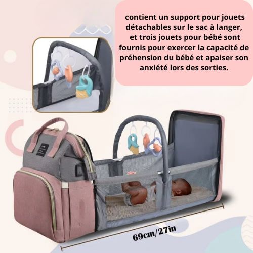 Sac de maternité- sac a longer